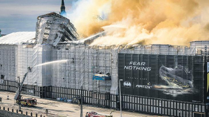 400 yıllık tarih küle döndü