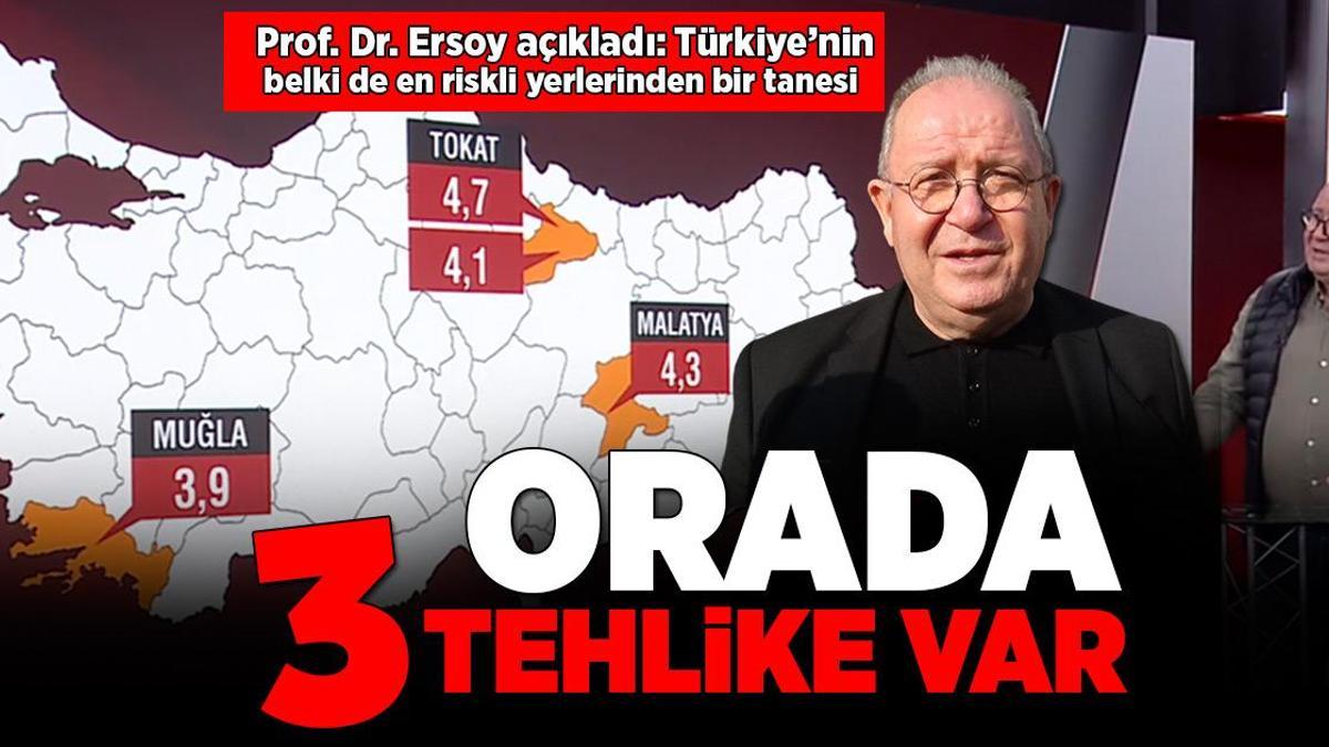 Türkiye’nin belki de en riskli yerlerinden bir tanesi! Şükrü Ersoy’dan deprem yorumu: Orada 3 tehlike var