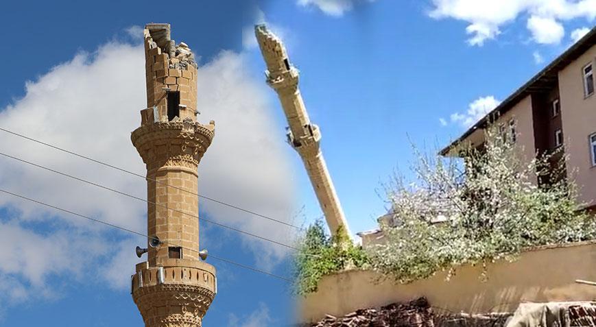 Tokat’ta deprem sonrası kontrollü yıkım