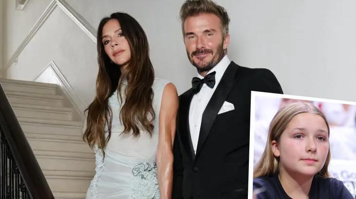 Harper Beckham annesinin doğum gününde görüntülendi!