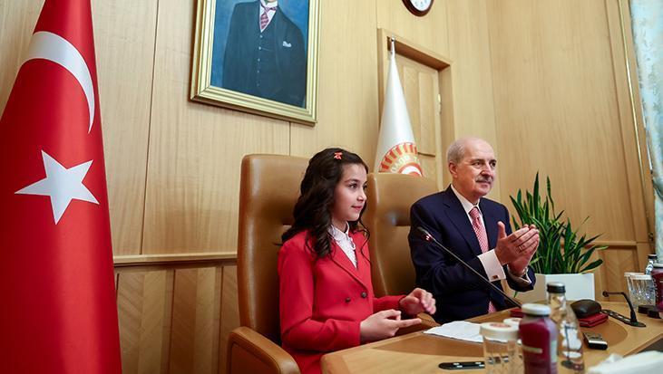 Kurtulmuş’tan makamı devralan Aysima: Türkiye’nin geleceği için umut dolu adımlarla ilerleyelim