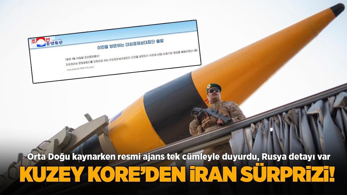 Savaşta son dakika… Orta Doğu kaynarken Kuzey Kore’den İran sürprizi! 2019’dan beri bir ilk