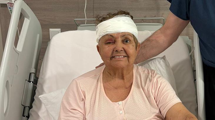Gözündeki ağrı nedeniyle hastaneye gitti, beyninde tümör çıktı