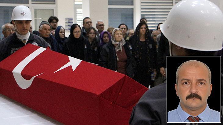 Zatürreden hayatını kaybeden polis Arslan’a son görev