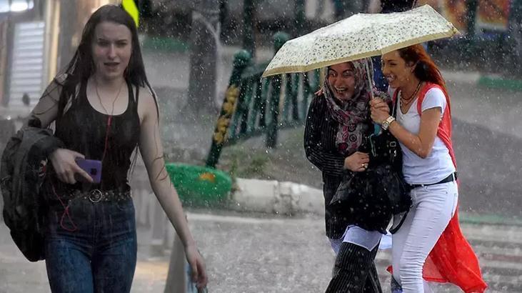 Meteoroloji yeni harita yayımladı! 14 il için sarı kodlu uyarı! Bu saatlerde dışarı çıkmayın