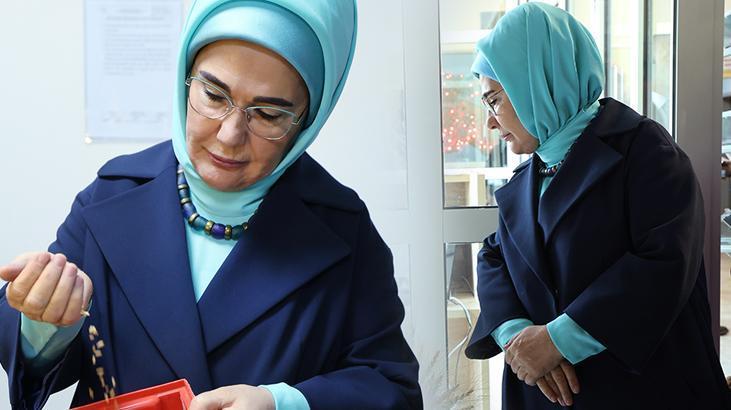 Emine Erdoğan’dan dünyanın en büyük üçüncü gen tohum bankasına ziyaret