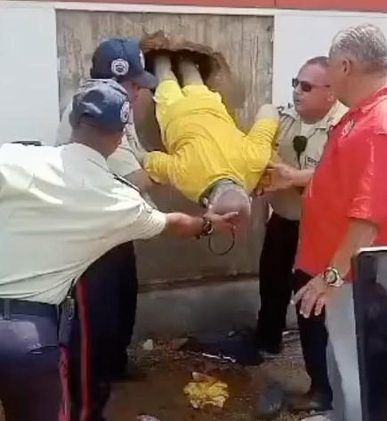 Tünelin ucu özgürlüğe çıkmadı! Kafasını çıkaranı polis yakaladı: Rezalet kaçış planı