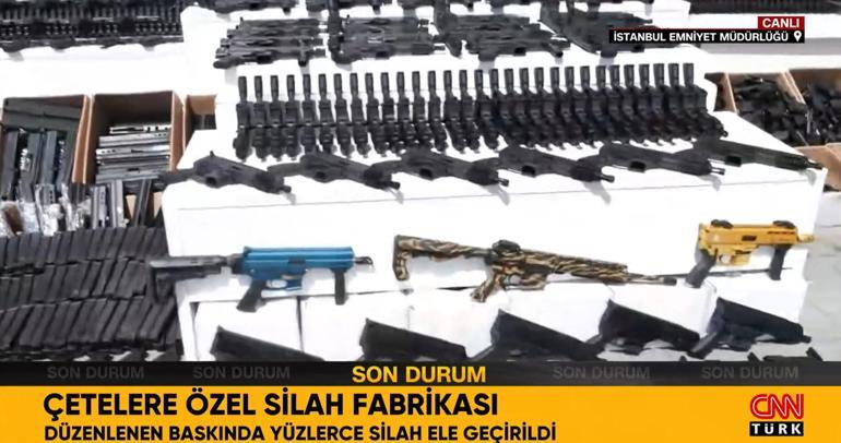 Çeteler için silah fabrika üretimi kurmuşlar! Detaylar belli oldu