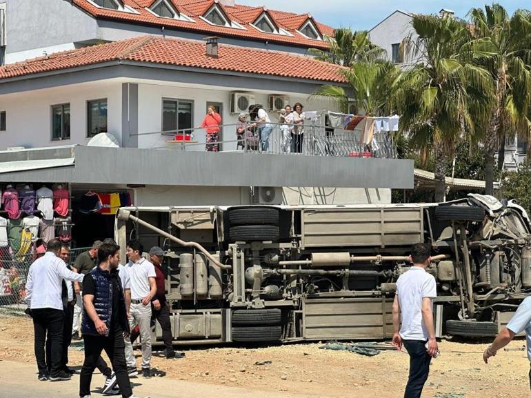 Antalya'da korkunç kaza: 29 yaralı