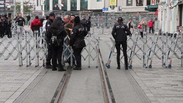 Taksim'de 1 Mayıs sessizliği