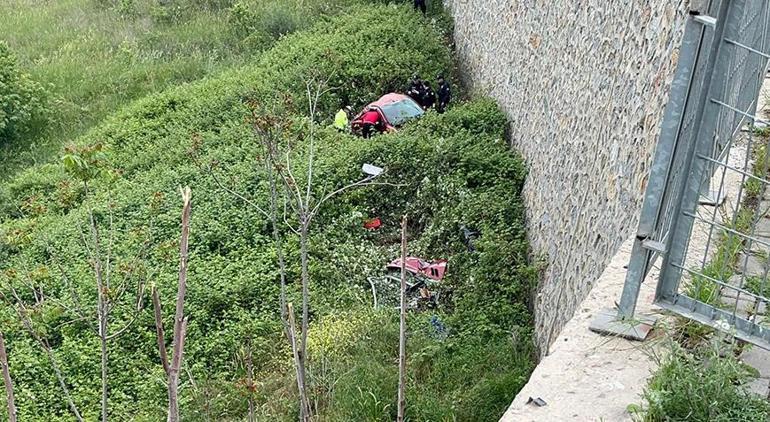 İstinat duvarından düşen otomobildeki bir genç futbolcu daha yaşamını yitirdi