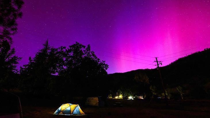 'Aurora Borealis' göz kamaştırdı! Eşi benzeri yok: Uzaydan geldi, Türkiye’den de görüldü