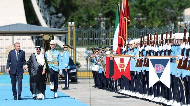 Erdoğan Kuveyt Emiri'ni ağırlıyor! İki ülke arasında 6 anlaşma imzalandı