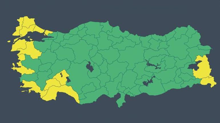 İstanbul, İzmir, Antalya... Meteoroloji'den üst üste hava durumu uyarısı! 13 ile dikkat