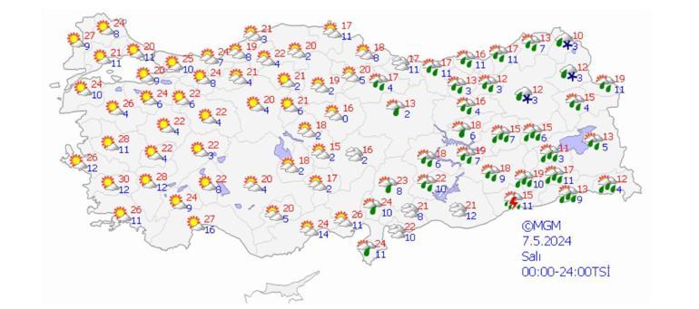 Meteoroloji hava durumu raporunu yayımladı: 11 ile dikkat! 'Kuvvetli geliyor'