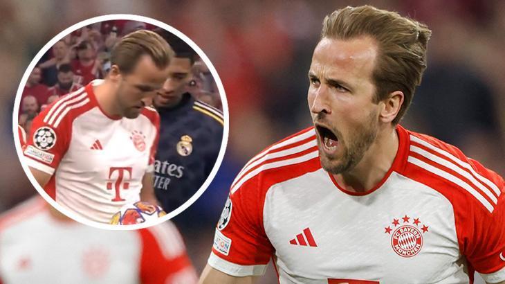 Bayern Münih-Real Madrid maçına damga vuran görüntü! Kane’den Bellingham için flaş sözler
