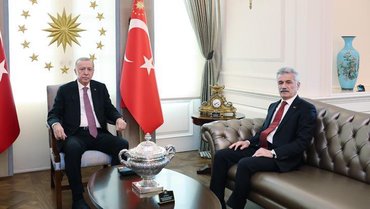 Erdoğan, Danıştay Başkanı Yiğit’i kabul etti