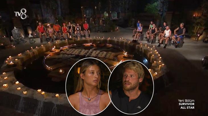 Survivor’da birinci eleme adayı belli oldu! Yunus Emre ile Aleyna yüzleşti