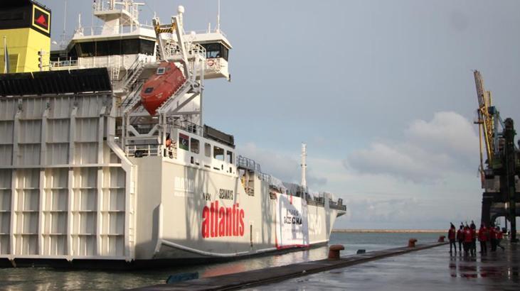 Türkiye’den Gazze’ye yardımlar sürüyor! ‘İyilik Gemisi’ Mersin’den uğurlandı