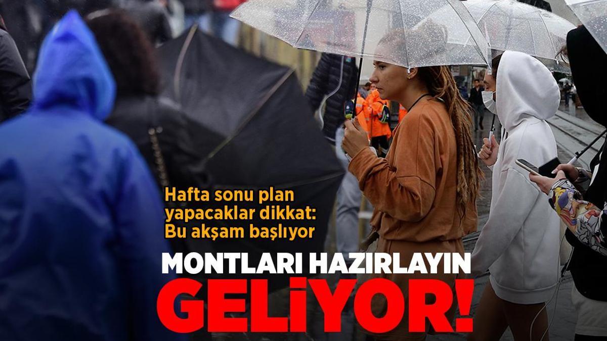 Son dakika… Meteoroloji’den ülke geneli için alarm verildi! Montları hazırlayın geliyor