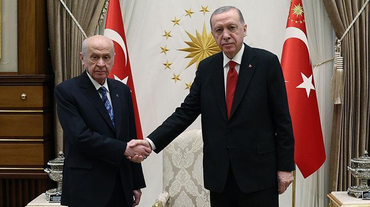 Erdoğan ile Bahçeli’den sürpriz görüşme