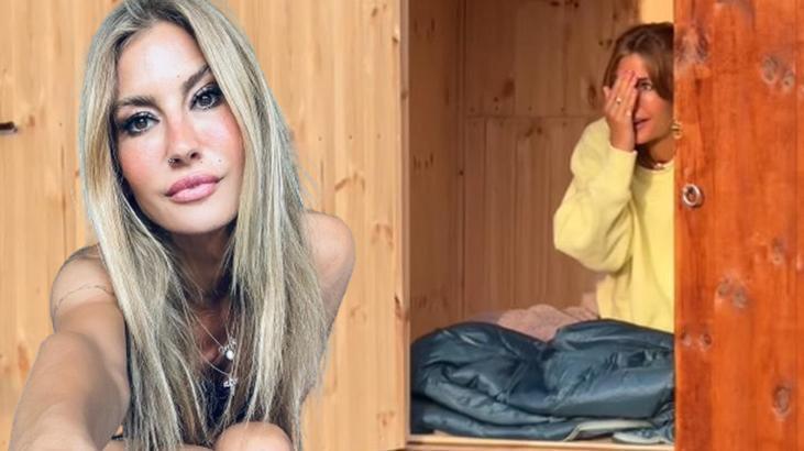 Çağla Şıkel kendini kulübeye kapattı! 11 saat boyunca dışarı çıkmadı