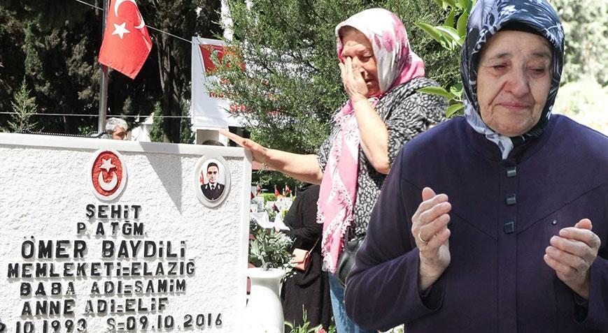 Edirnekapı Şehitliği’nde Anneler Günü: Evladımız yanımızda olmadığı için çok üzgünüz