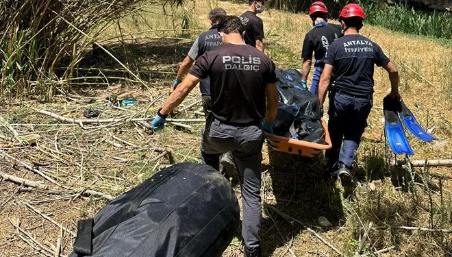 Düden Çayı’nda Gizemli Ölüm