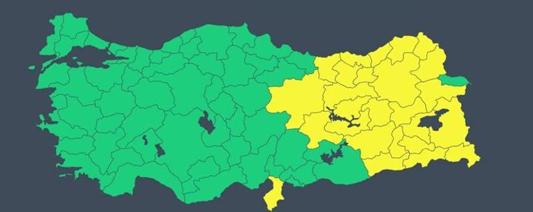 Kış geri döndü! Meteoroloji yeni raporu yayımladı: Peş peşe uyarılar