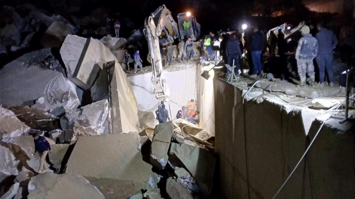 Balıkesir Mermer Ocağındaki Göçükte 2 İşçi Hayatını Kaybetti