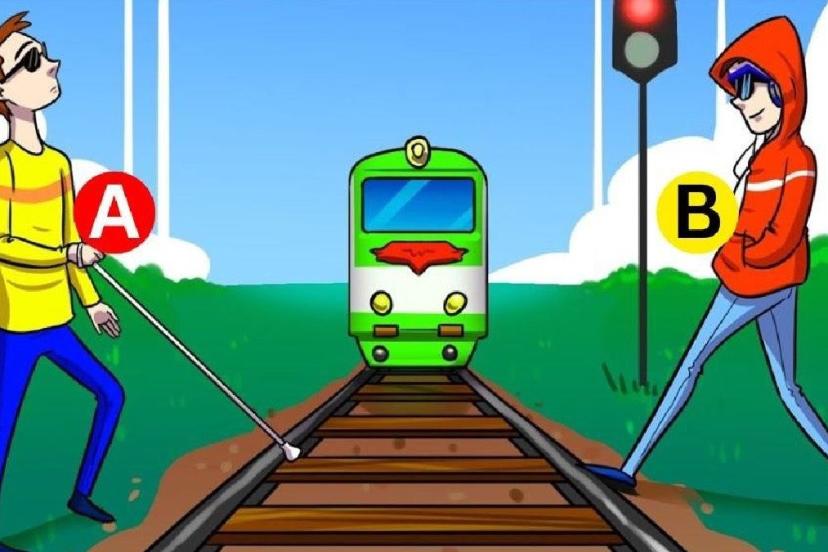 Hangi adam tehlikede? Cevabı gören, beyninin %100’ünü kullanıyor…