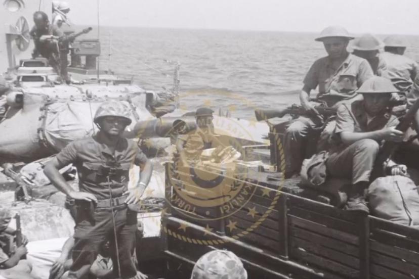 Milli Savunma Bakanlığı, Kıbrıs Barış Harekatı’na ait yeni görüntüler yayınladı