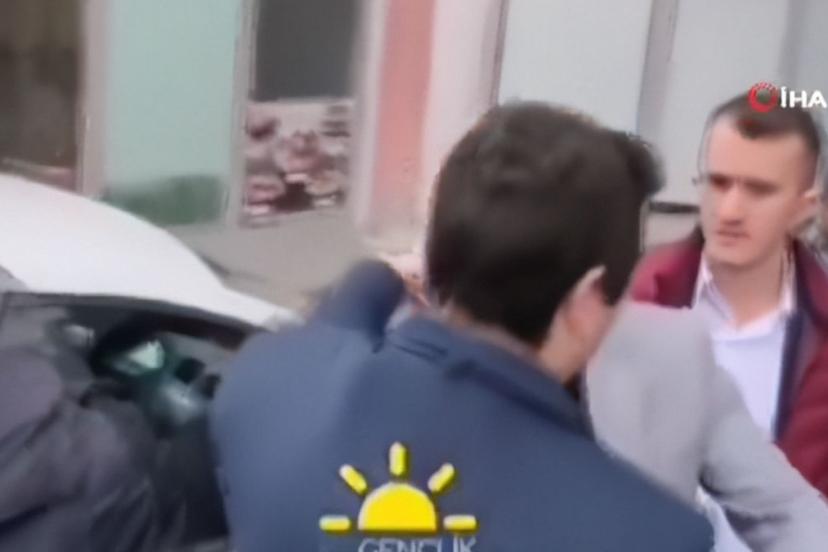 Orman yakan FETÖ’cünün İYİ Parti’deki görüntüleri ortaya çıktı