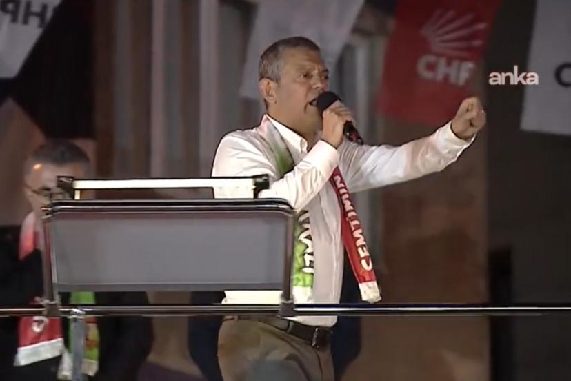 Özgür Özel’den Özlem Çerçioğlu’na sert çıkış