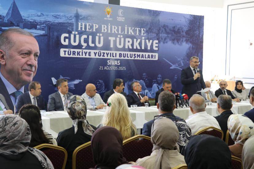 ‘Türkiye Yüzyılı Buluşmaları’ Sivas’ta gerçekleştirildi