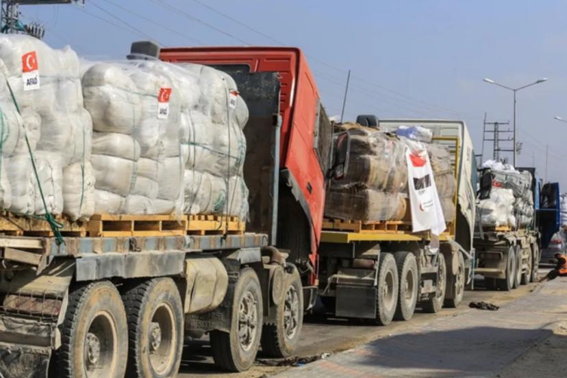 Türkiye’den Gazze’ye dev yardım
