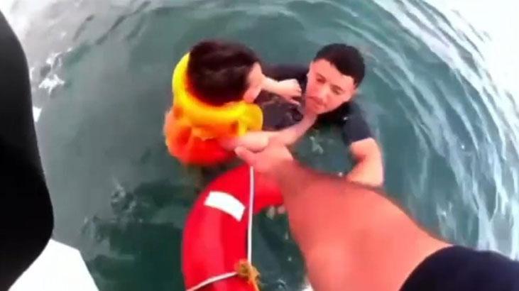 Mezitli’de Akıntıya Kapılan Çocuk Kurtarıldı