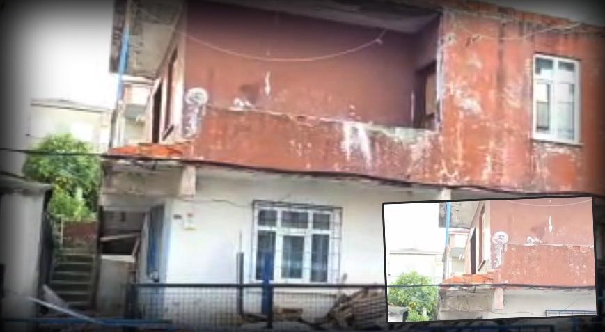 Kocaeli Gebze’de Binada Korkutan Çökme: 6 Kişi Tahliye Edildi