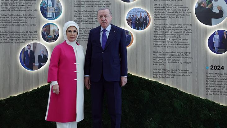Emine Erdoğan: Büyükelçilerle Sıfır Atık Sergisini Ziyaret Ettik